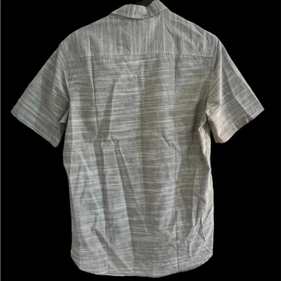 Burnside Medium Button down gray men’s shirt - Picture 2 of 4